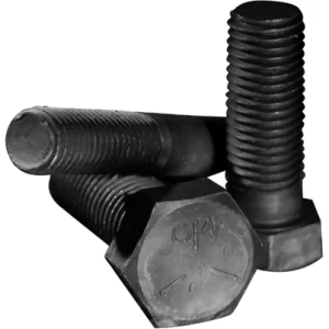 Tornillo hexagonal NC grado 5 negro