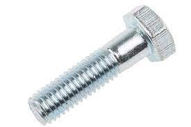 Tornillo hexagonal métrico rosca parcial grado 8.8 galvanizado