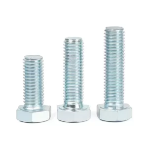 Tornillo Hexagonal NC grado 2 galvanizado en frio